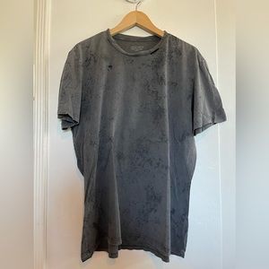 All Saints novelty distressed t-shirt